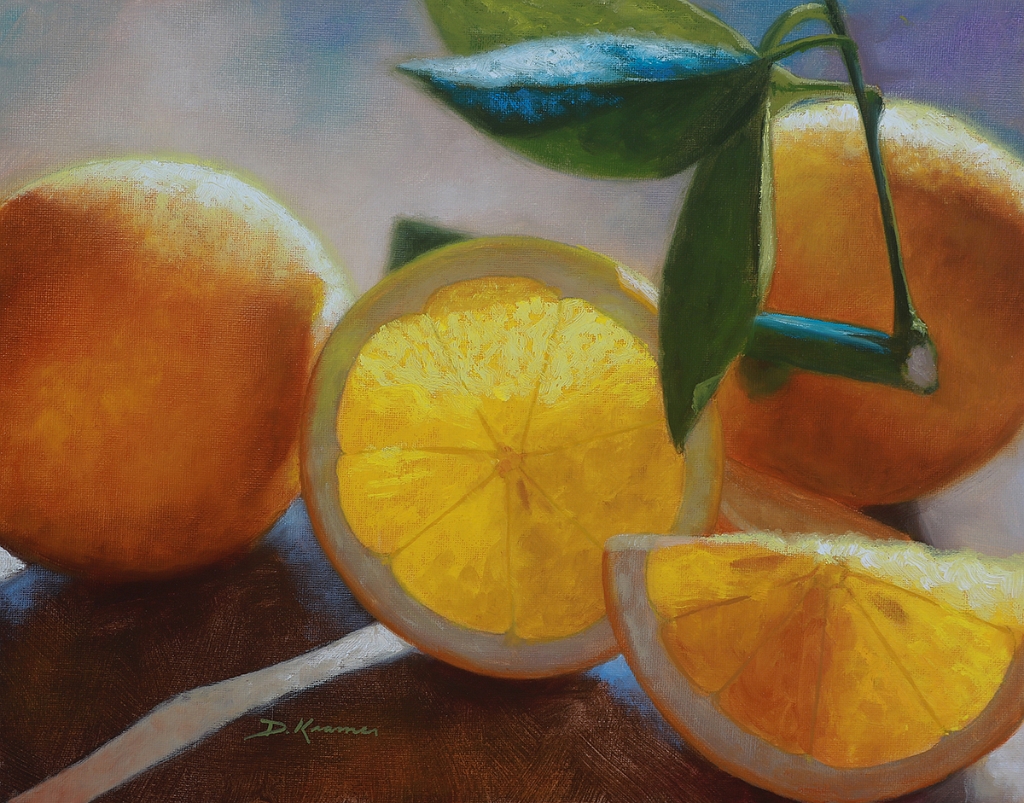 11x14 inch<br>oil painting