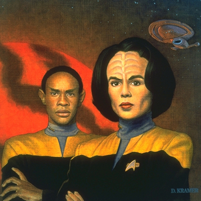 illustration Torres & Tuvok