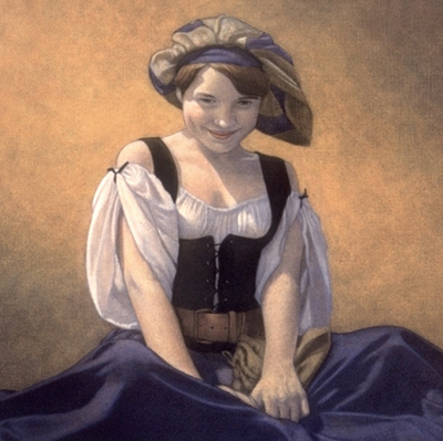 Portrait of Peasant Girl