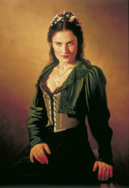 Portrait of Julia Alcantara